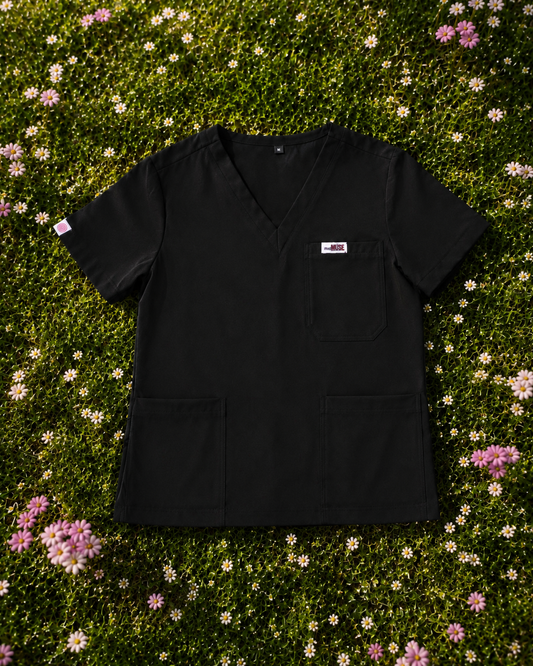 THE MUSE SCRUB TOP